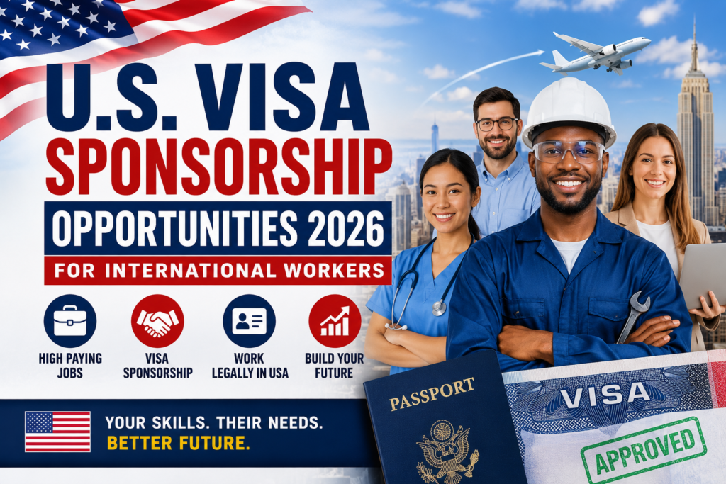 U.S. Visa Sponsorship Opportunities